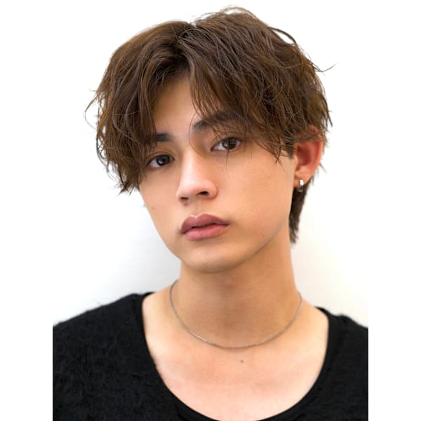 メンズカット+各種パーマ+4stepトリートメント 20%OFF ¥19000→¥15200