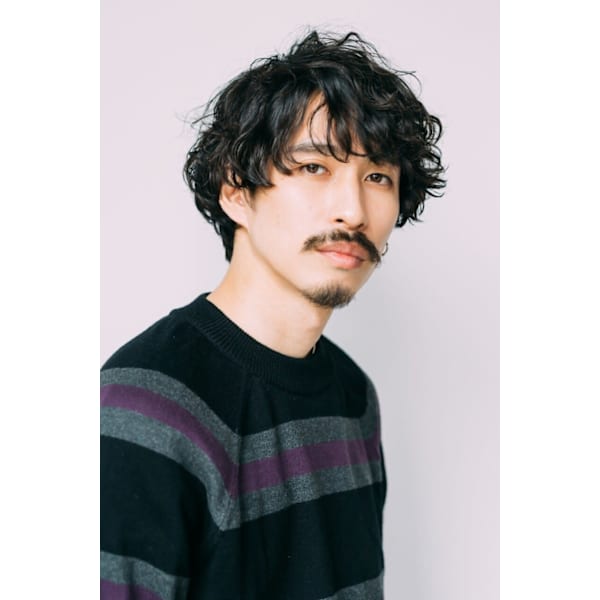 【men'sスペシャルクーポン】メンズカット+眉カット+炭酸シャンプー　￥5400