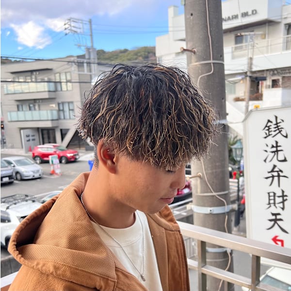 【11月限定クーポン】カット+メンズパーマ