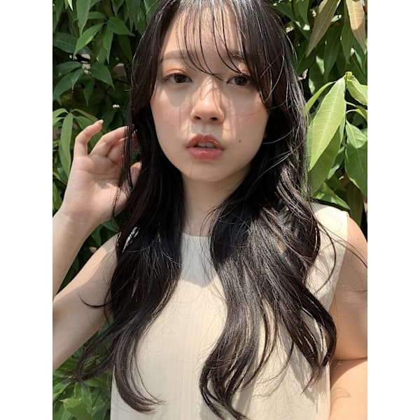 髪質改善プラチナストレート+髪質改善オージュアTR+リファUFB＃縮毛矯正