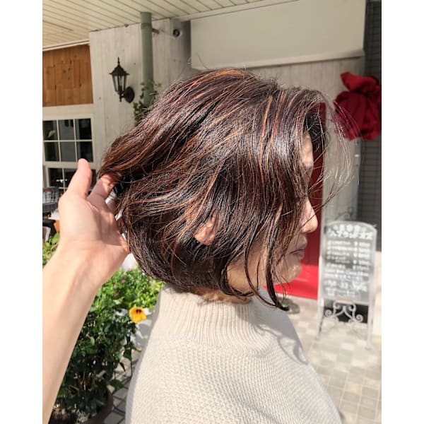 【新規】ときめきカット+カラー+ハイライト+ oggiotto TR¥16500(通常¥19250)