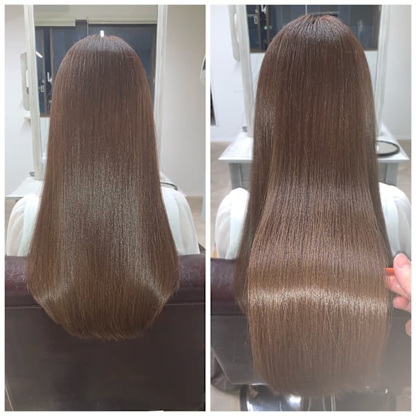 【11月限定/1日5名様】髪質改善ケア酸性ストレート+フルカラー