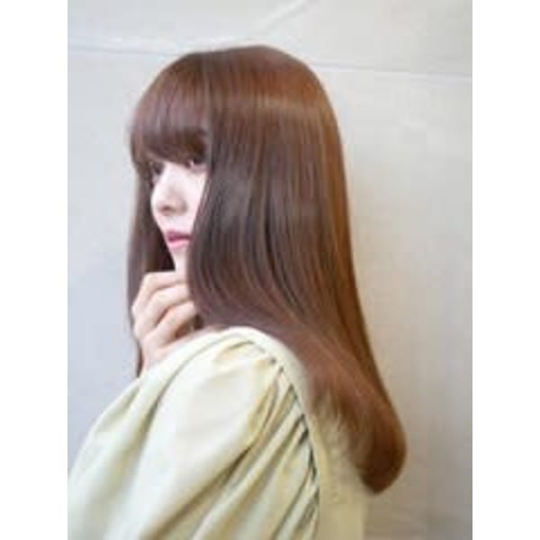 【上品な仕上がり当店NO1】カット×根元カラー×縮毛×トリートメント ¥26,400