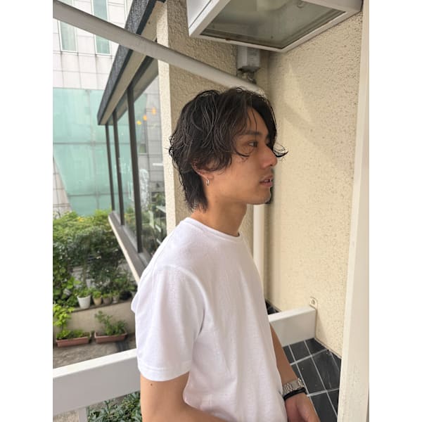 【メンズ人気当店No.2】Men'sカット+パーマorワンカラー