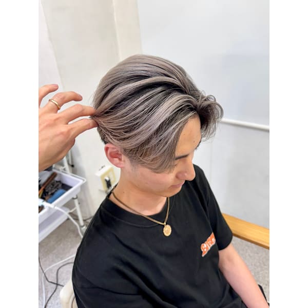 【メンズ人気当店No.3】ブリーチ+カラー+トリートメント