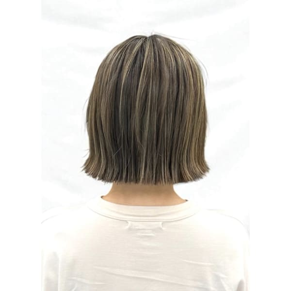 ノンジアミンリタッチカラー+《髪質改善》高濃度水素ミネコラTR+高濃度炭酸スパ