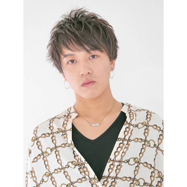 平日限定【メンズ限定】カット×ポイントパーマ￥3,900 （全体 ＋￥2,200）