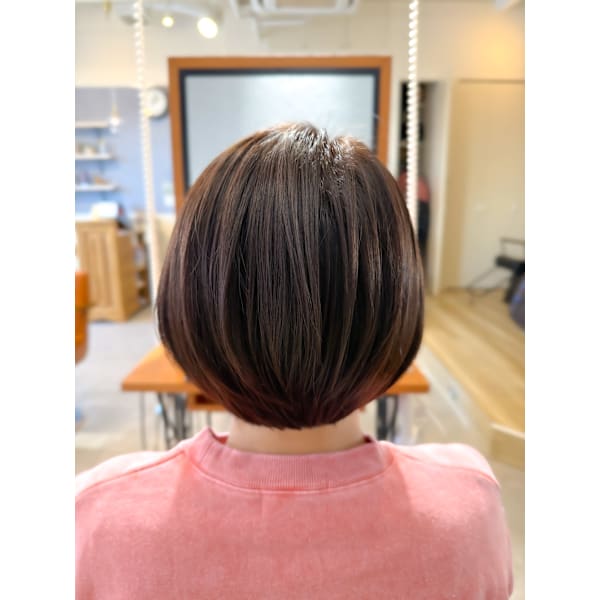 【代表桃井指名】カット+縮毛矯正
