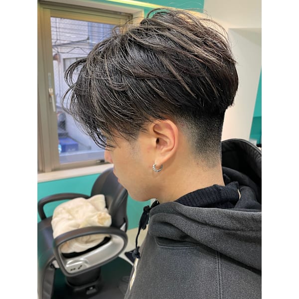 【大事な日の前に】メンズカット＋眉カットor炭酸シャンプー￥6,000