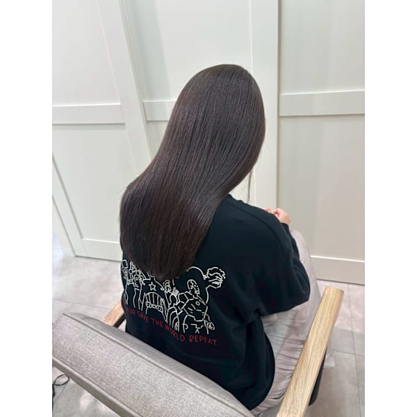 【新規限定／予防美容】カット＋髪質改善カラー＋髪質改善TR＆スパ￥11,000