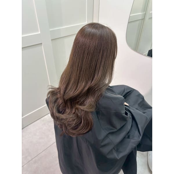 カット＋髪質改善inケアカラー＋髪質改善TR＆スパ ￥8,800