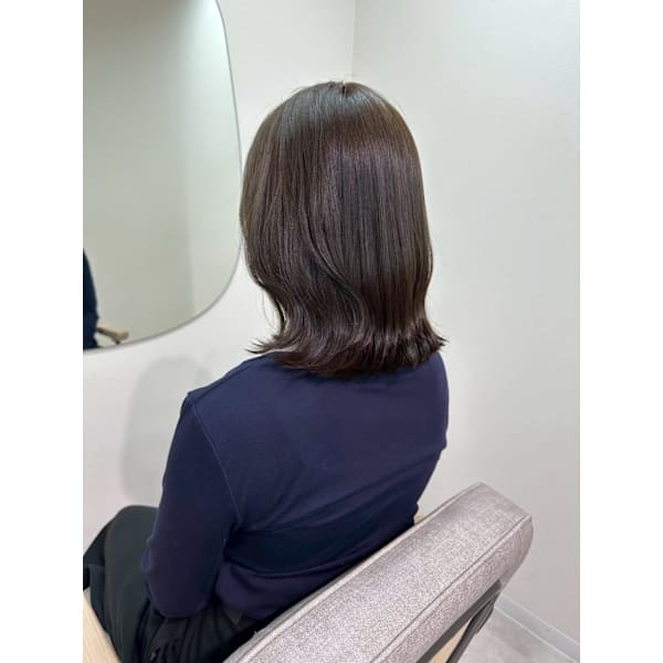 【予防美容／エイジングケア】カット＋水素カラー＋髪質改善TR ￥12,100