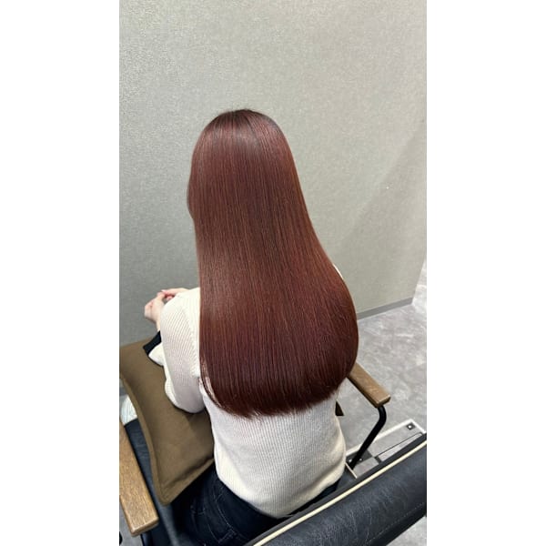 【新規限定／予防美容】髪質改善カラー＋髪質改善TR＆スパ 8,800