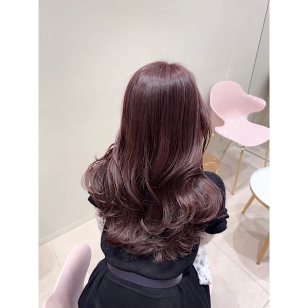 【予防美容】前髪カット＋髪質改善カラー＋髪質改善TR＆スパ ￥11,000