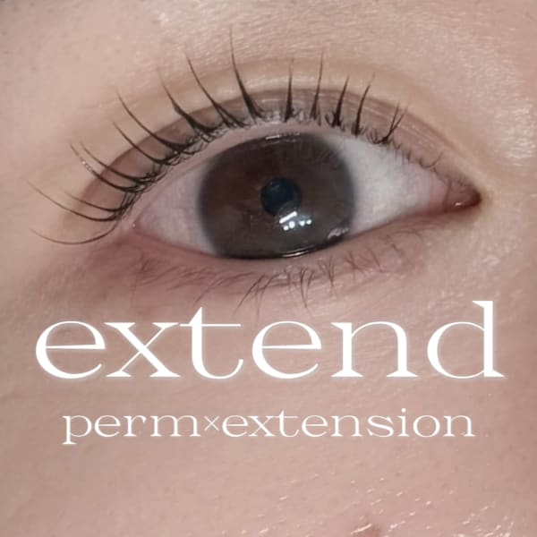 【パーマ×エクステ】新形状エクステで足りないを補える♪