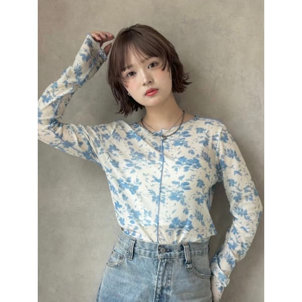 デザインカット +イルミナカラーまたはアディクシーカラー +アミートリートメント