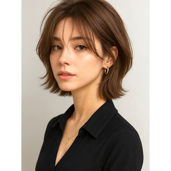 カット＋白髪染めオーガニックカラー＋ショートスパ　￥10890