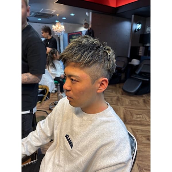 カット+ホワイトメッシュ+トリートメント+プチスパ