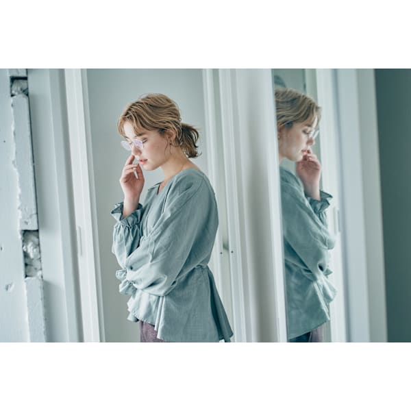 【ACT】カット+リタッチオーガニック白髪染めカラー