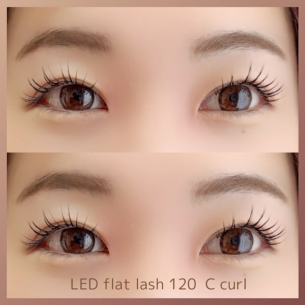 高持続LEDエクステ 120本