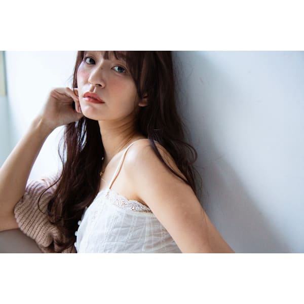 <平日限定>似合わせカット+うる艶カラー+トリートメント