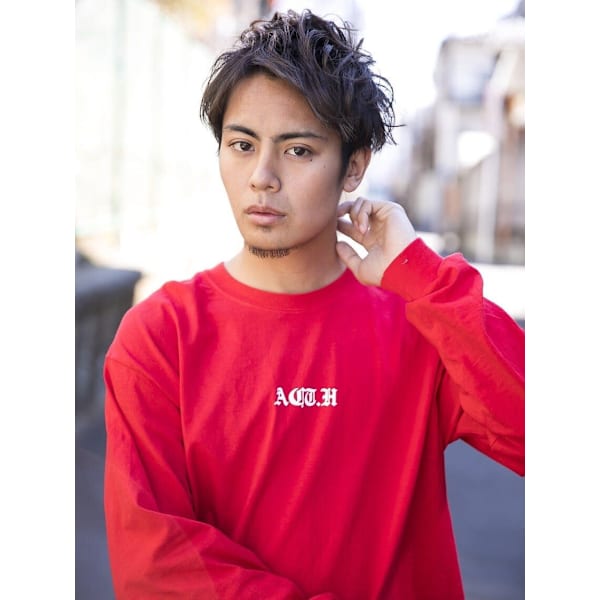 メンズカット＆Rトリートメントブリーチ＆カラー