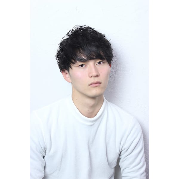 【メンズカット+眉カット】