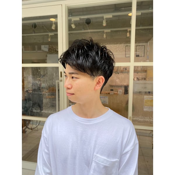 【カット+メンズパーマ】カジュアルパーマ　￥11000→8800