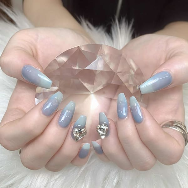 【チップ長さ出し】 ワンカラー/ラメグラ　￥7,400⇒￥6,380