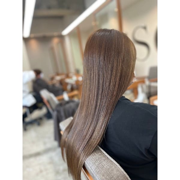 【CMの様なツヤサラ髪へ】カット＆髪質改善サブリミック￥14,000