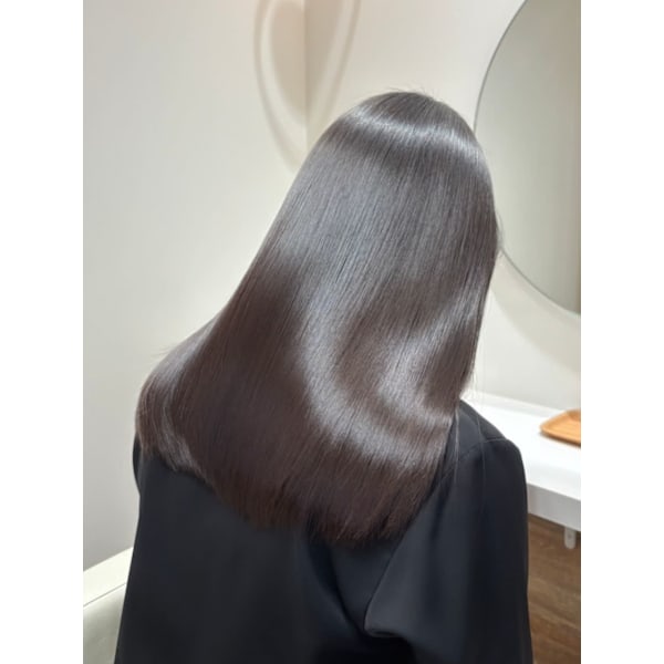 【看板メニュー★新規30％OFF】ヒアルロン酸髪質改善＋カラー　￥33,000→￥23,100