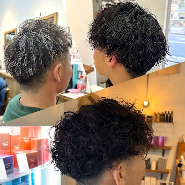 【メンズ限定】カット+特殊パーマ(ツイストorスパイラル)