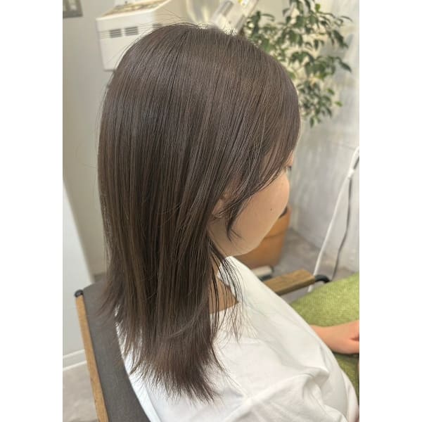 【しっとりヘアなら☆☆】カット+カラー+フローディア集中補修トリートメント
