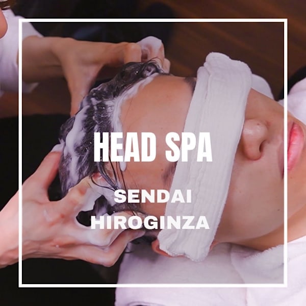 【頭皮改善】眉毛カット付カットフルコース+頭皮活性化ヘッドスパ ¥8,998