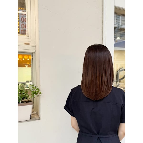 カット+高濃度水素カラー+水素髪質改善