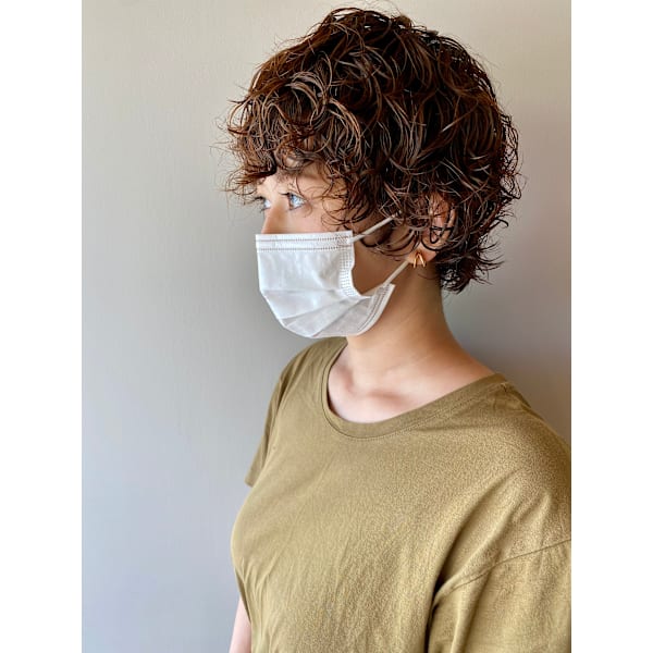 カット＋潤いパーマ＋ケラチントリートメント