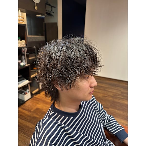 【平日メンズ♪】カット+イルミナカラー+【クイックスパorトリートメント】
