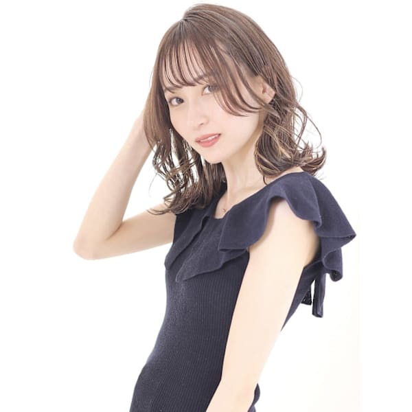 カット＋AVEDAカラー￥9,900