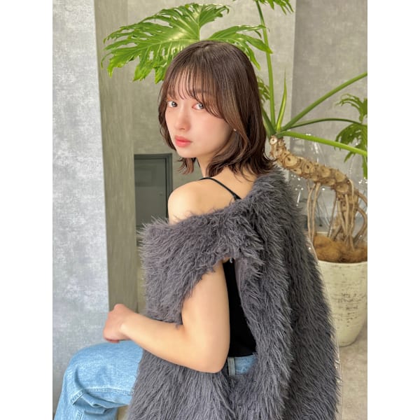 カット+フルカラー+前処理TR