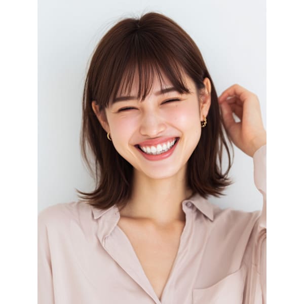 【鳥井指名限定】ドライカット+ダメージレスカラー+トリートメント¥16,000→¥13,000
