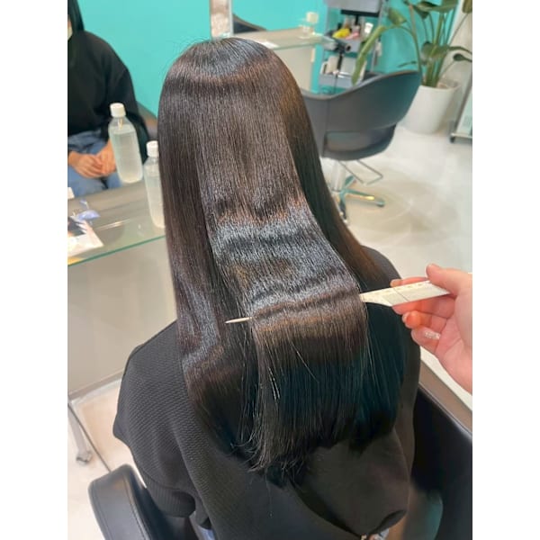 【ツヤ度☆×3】似合わせカット+フルカラー+ミルキーライトトリートメント¥10,000