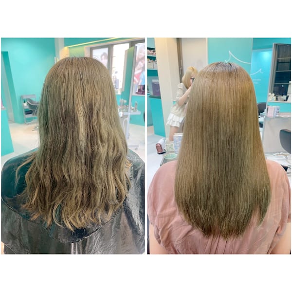 【くせ/広がり対策】'ツヤ/改善度★×5'髪質改善やわらかい縮毛矯正¥20,000