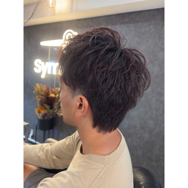 【新規:平日限定/メンズカラーコース】カット40分+カラー60分◇