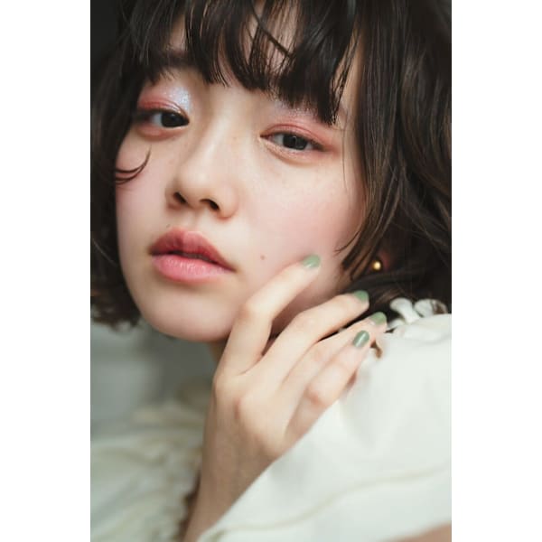 【初回限定】カット+カラー+生ミネラルトリートメント ¥7990【フリー予約限定】