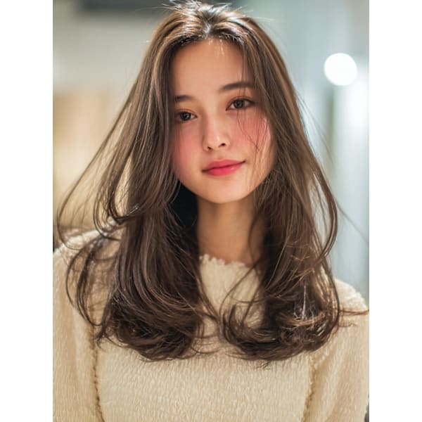 エアンス♢質感再整カラー+髪質改善トリートメント 13200円→7700円