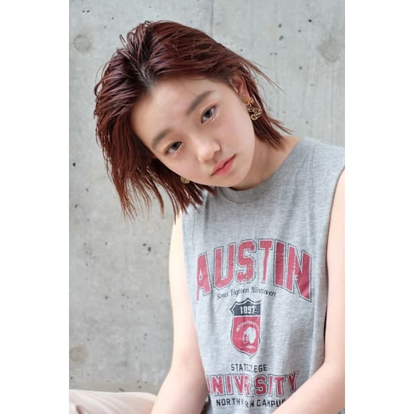 新規【☆人気No. 1☆】カット+ツヤカラー+最高峰オージュア