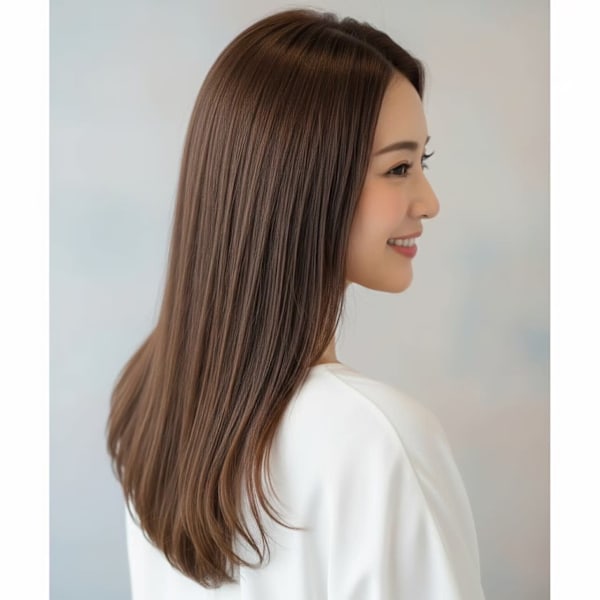 デザインカット+髪質改善カラー(全体)+トリートメント¥15590~→¥11340~