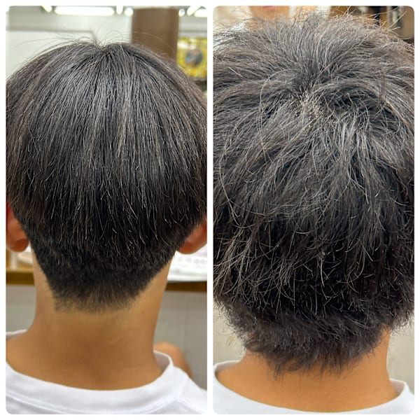 メンズ縮毛矯正(ショートヘア)¥22,000⇒¥11,000