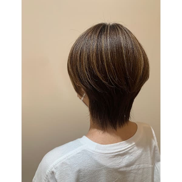 【秋はイメチェン♪】カット+カラー+白髪ぼかしハイライト