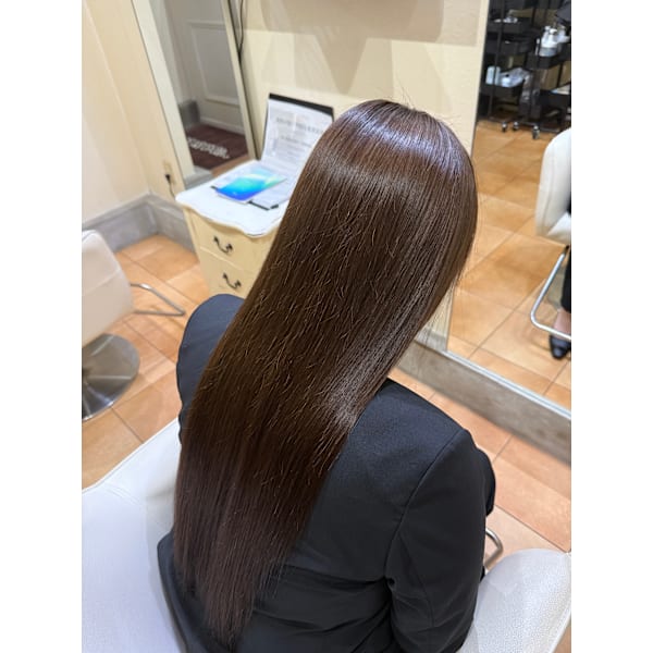 人気No1! 「髪質改善」美髪カラー ¥20000→